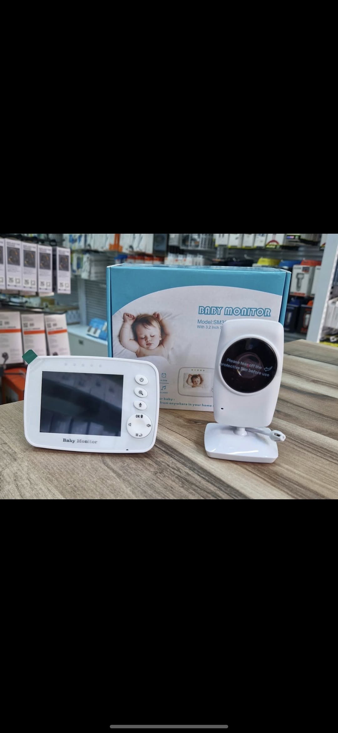 Baby Monitor SM32 – Qetësi për prindërit. siguri për bebin