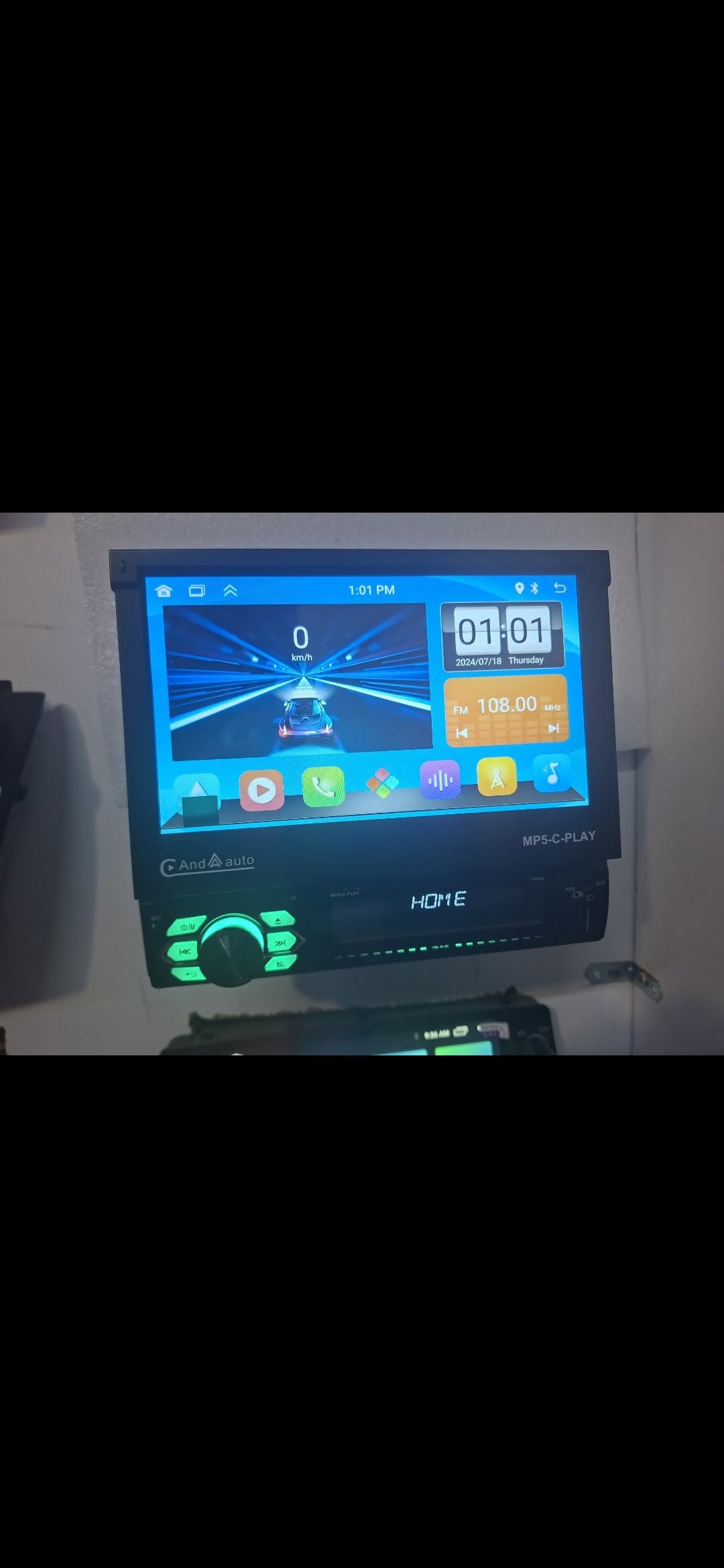 Kasetofon universal android me hapje