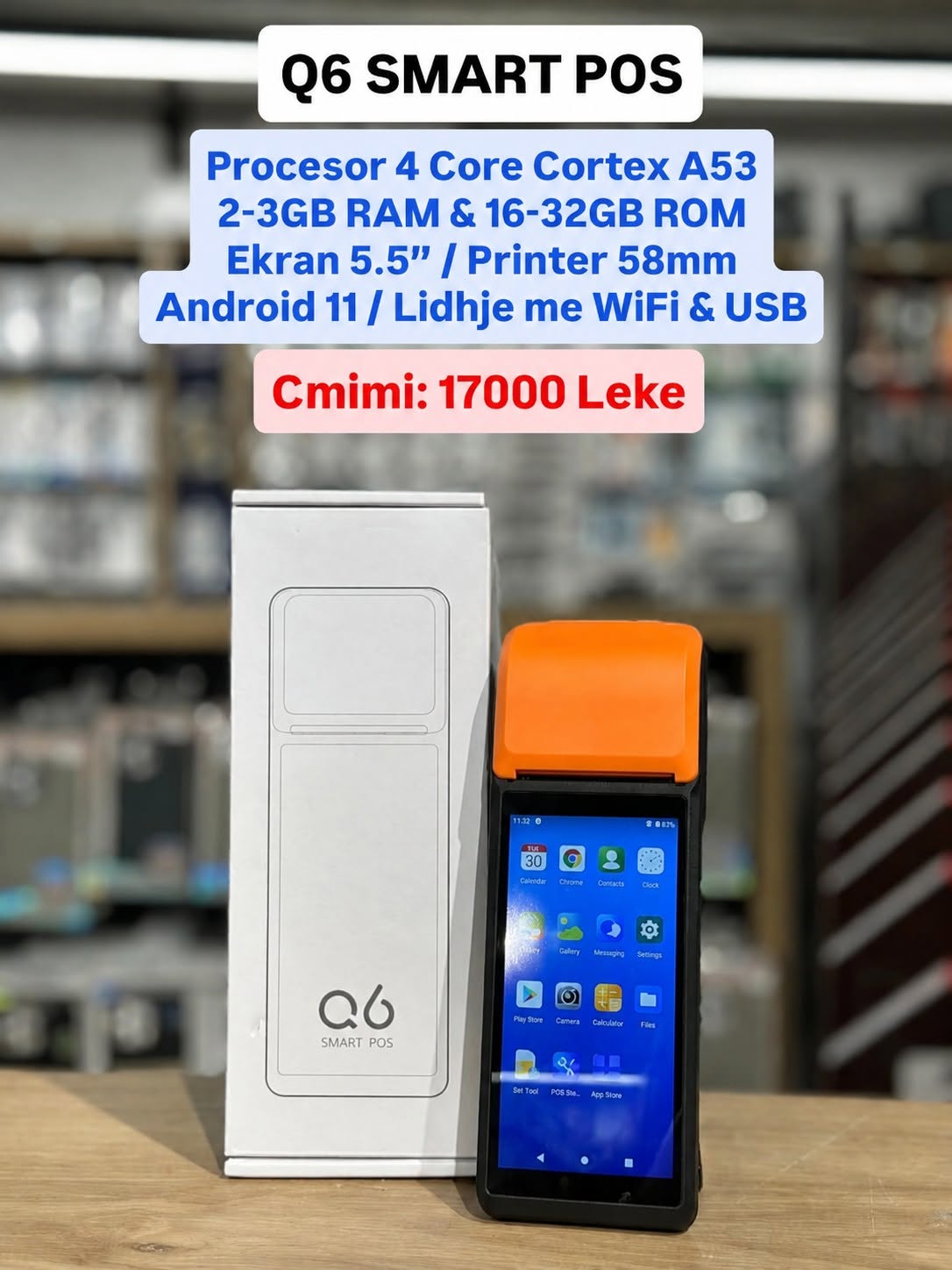 Q6 smart Pos per bisnese
